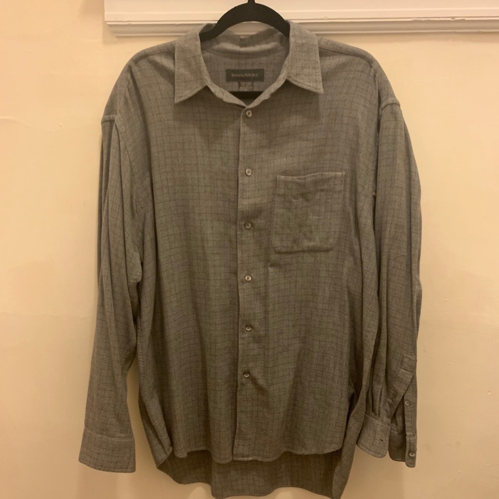Banana Republic Flannel Button Down
